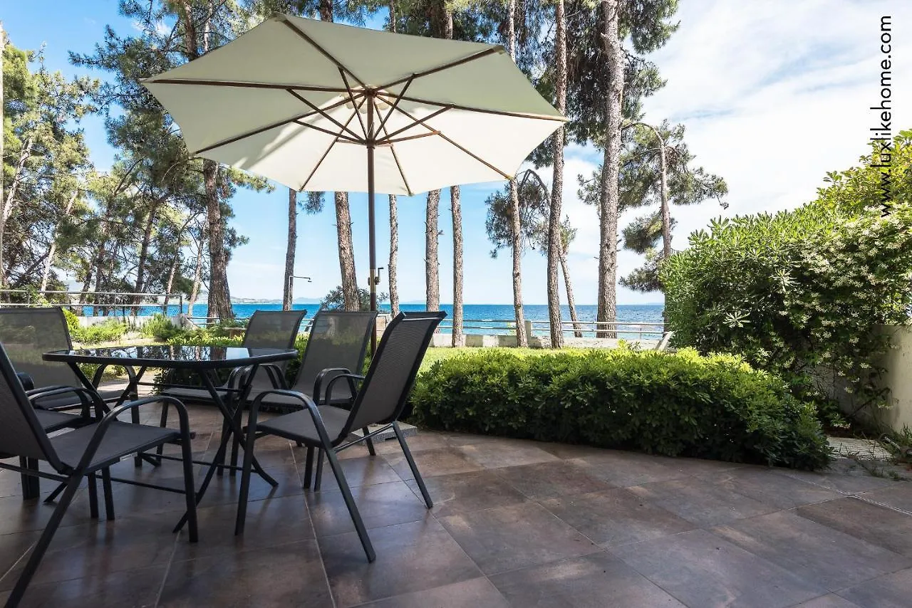 #Luxlikehome - Mediterranee Beachfront Summer House Kalyves Polygyrou 0*,  Grekland