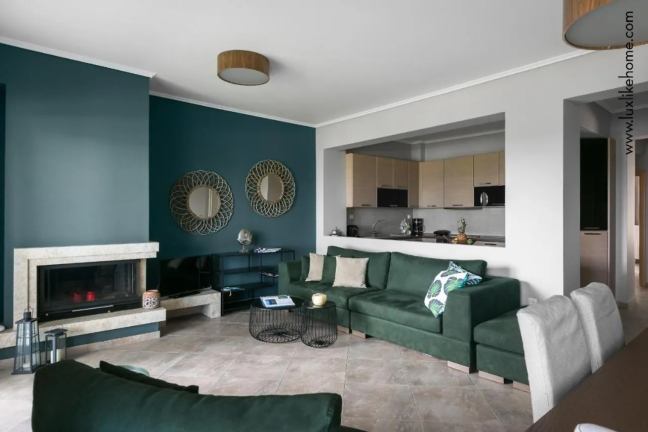 #Luxlikehome - Mediterranee Beachfront Summer House Kalyves Polygyrou 0*,