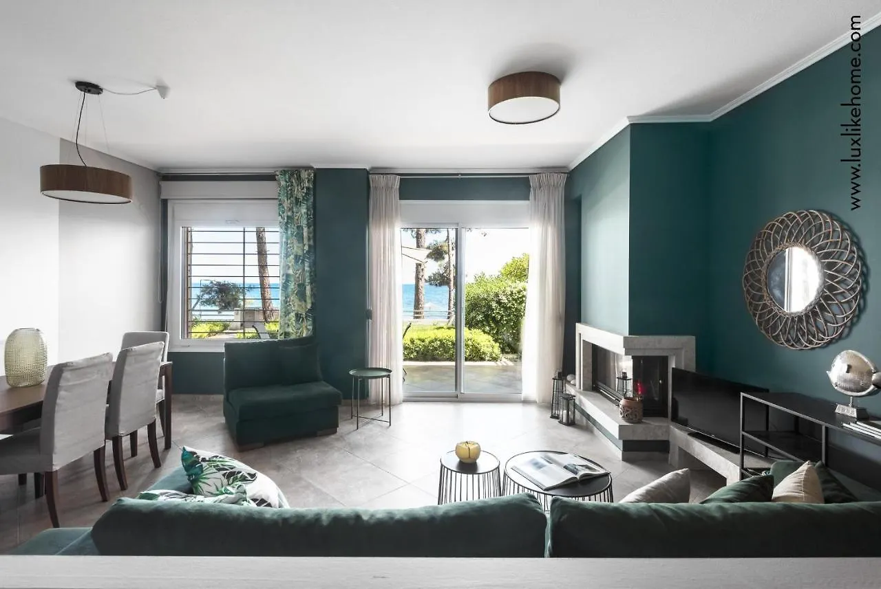 #Luxlikehome - Mediterranee Beachfront Summer House Kalyves Polygyrou 0*,