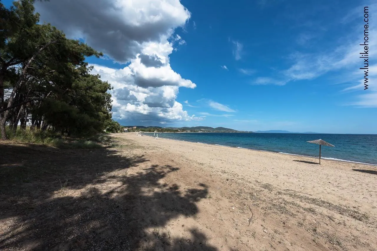#Luxlikehome - Mediterranee Beachfront Summer House Kalyves Polygyrou Holiday home
